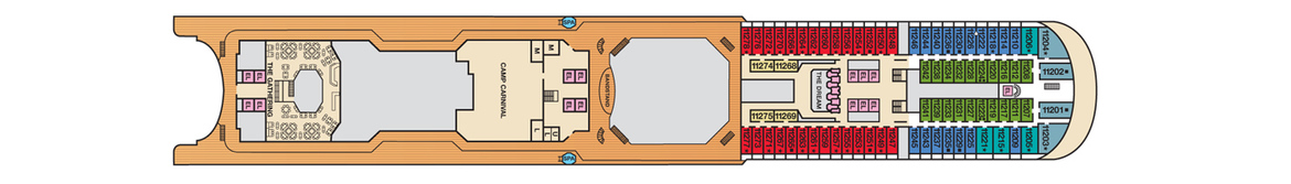 Carnival Cruise Lines Carnival Dream Deck Plans Deck 11.jpg